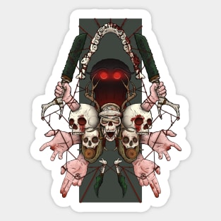 Mothman Cult Sticker